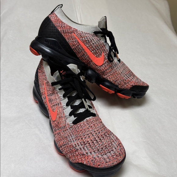?Nike Air VaporMax Flyknit 3 Bright Mango Pure Platinum?